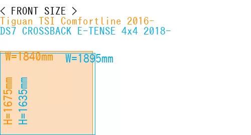 #Tiguan TSI Comfortline 2016- + DS7 CROSSBACK E-TENSE 4x4 2018-